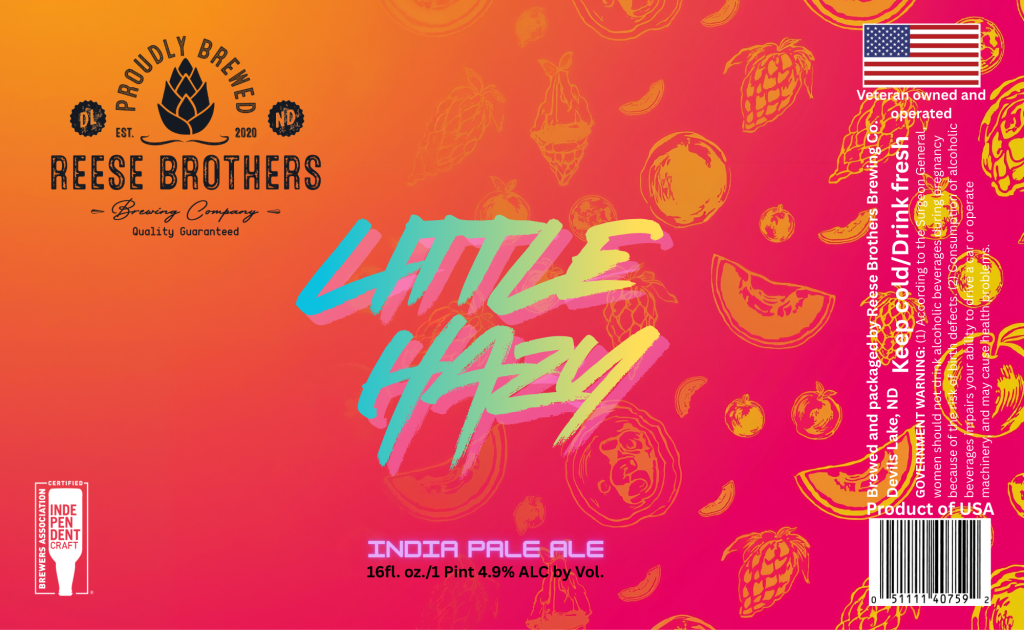 Little Hazy beer artwork