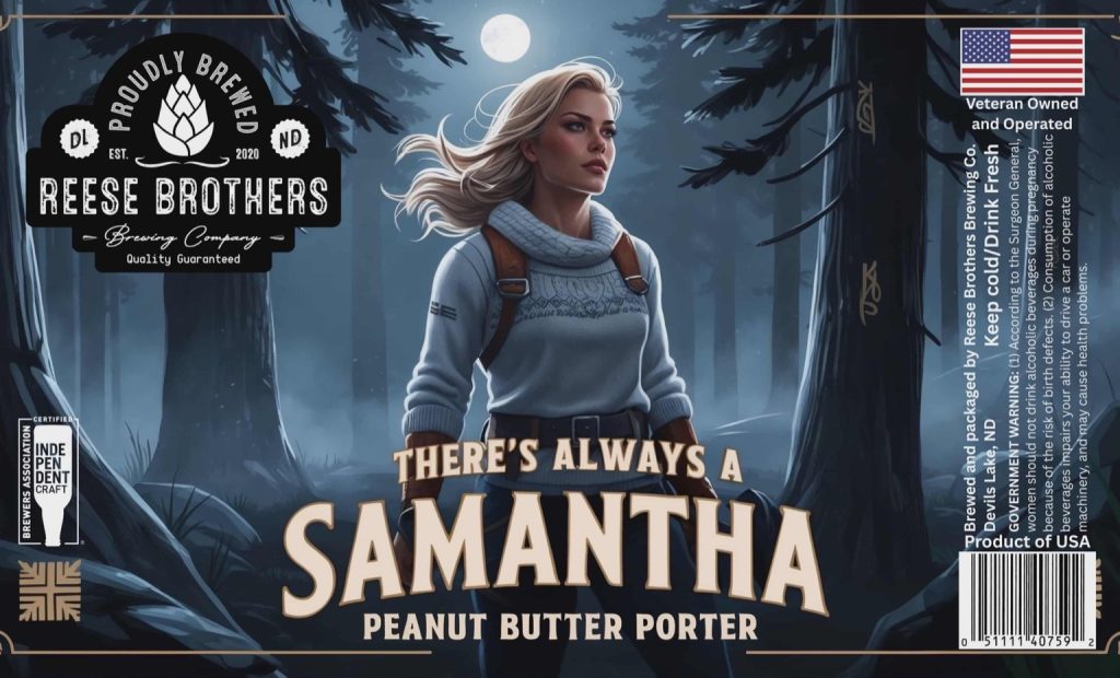 There’s Always a Samantha beer artwork