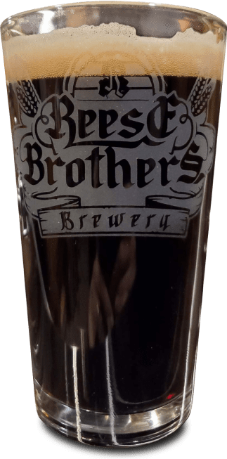 Dark beer pint