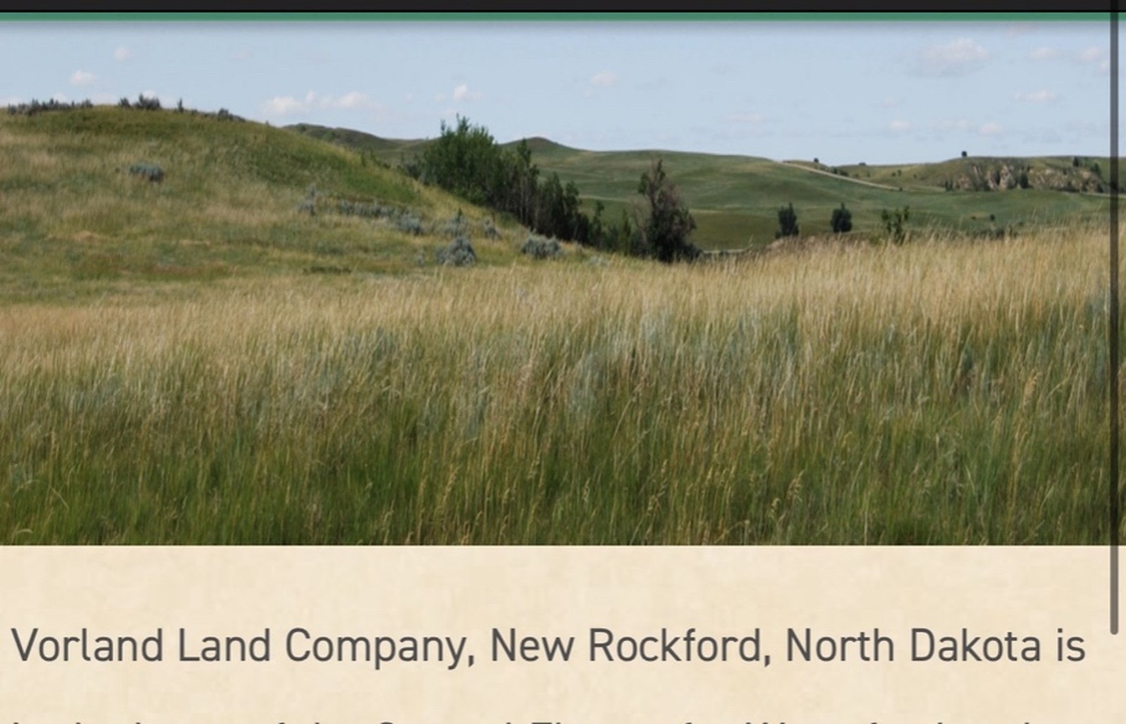 North Dakota Landscape